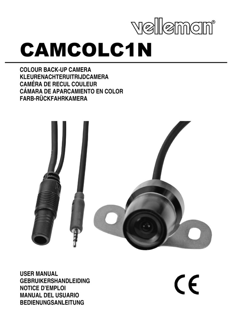 Velleman CAMCOLC1N User manual