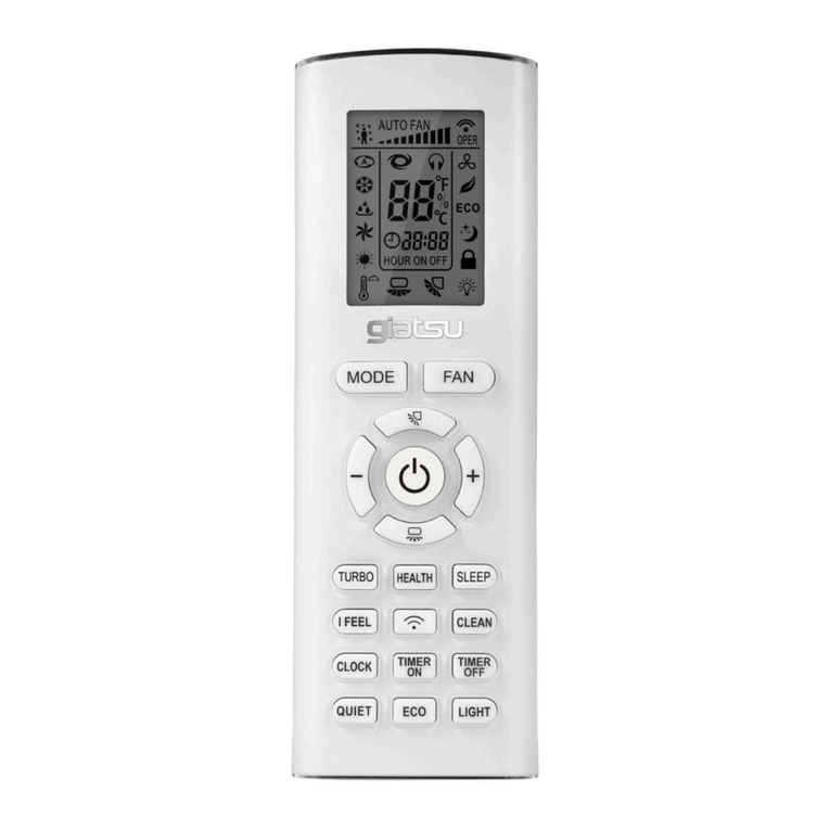 GIA Giatsu RA1A-WIFI User manual