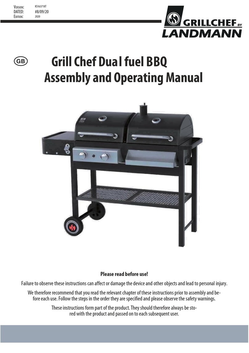 GrillChef KS163718T User instructions