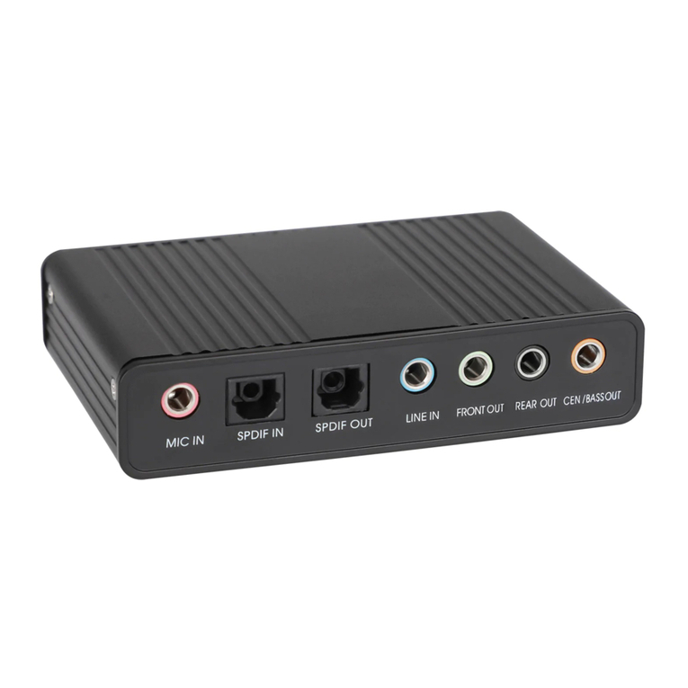 C-Media CM 6206 User manual