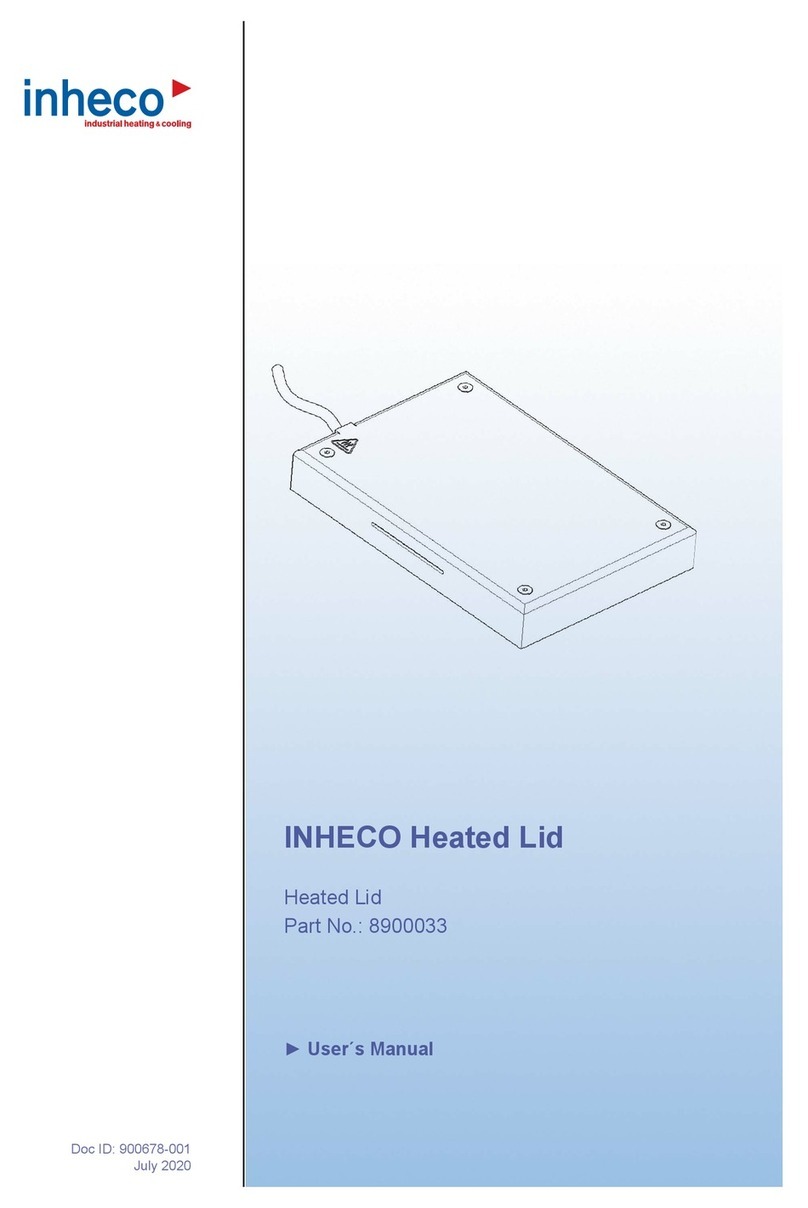 INHECO Heated Lid user manual