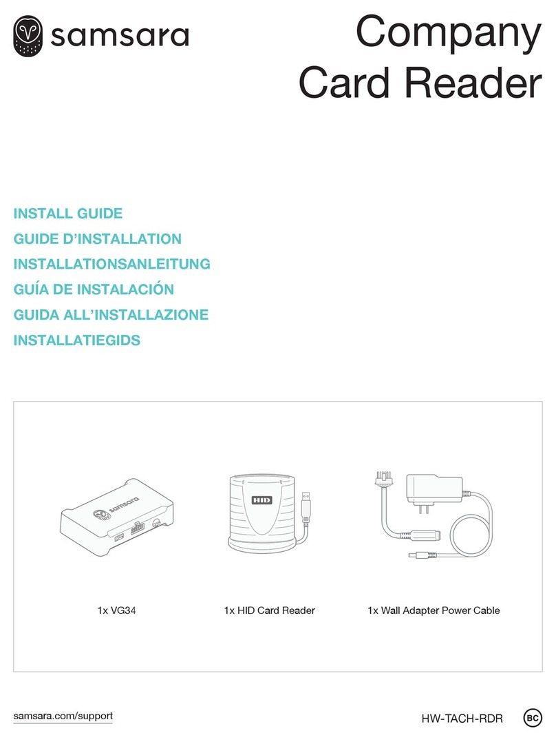 Samsara HW-TACH-RDR install guide