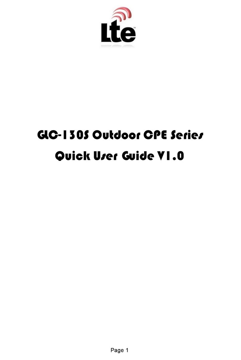 LTE GLC-130S Series Quick user guide