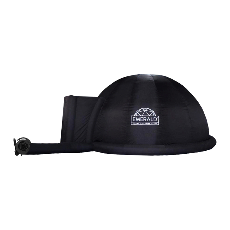 Emerald DELUX INFLATABLE DOME instructions