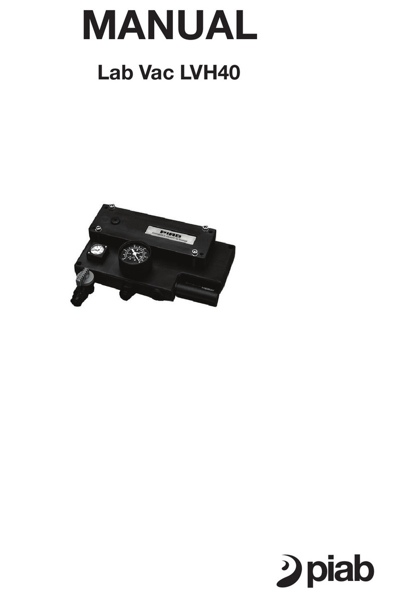 PIAB Lab Vac LVH40 manual