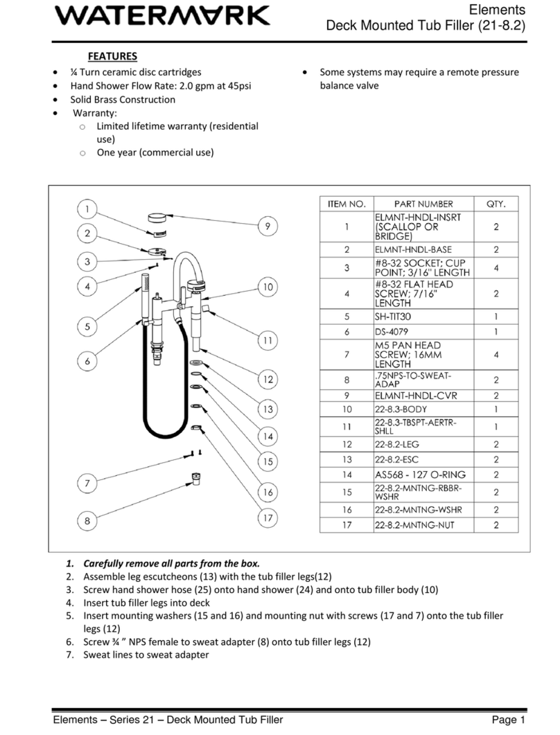 Watermark Elements 21 Series quick start guide Watermark Elements 21 Series quick start guide