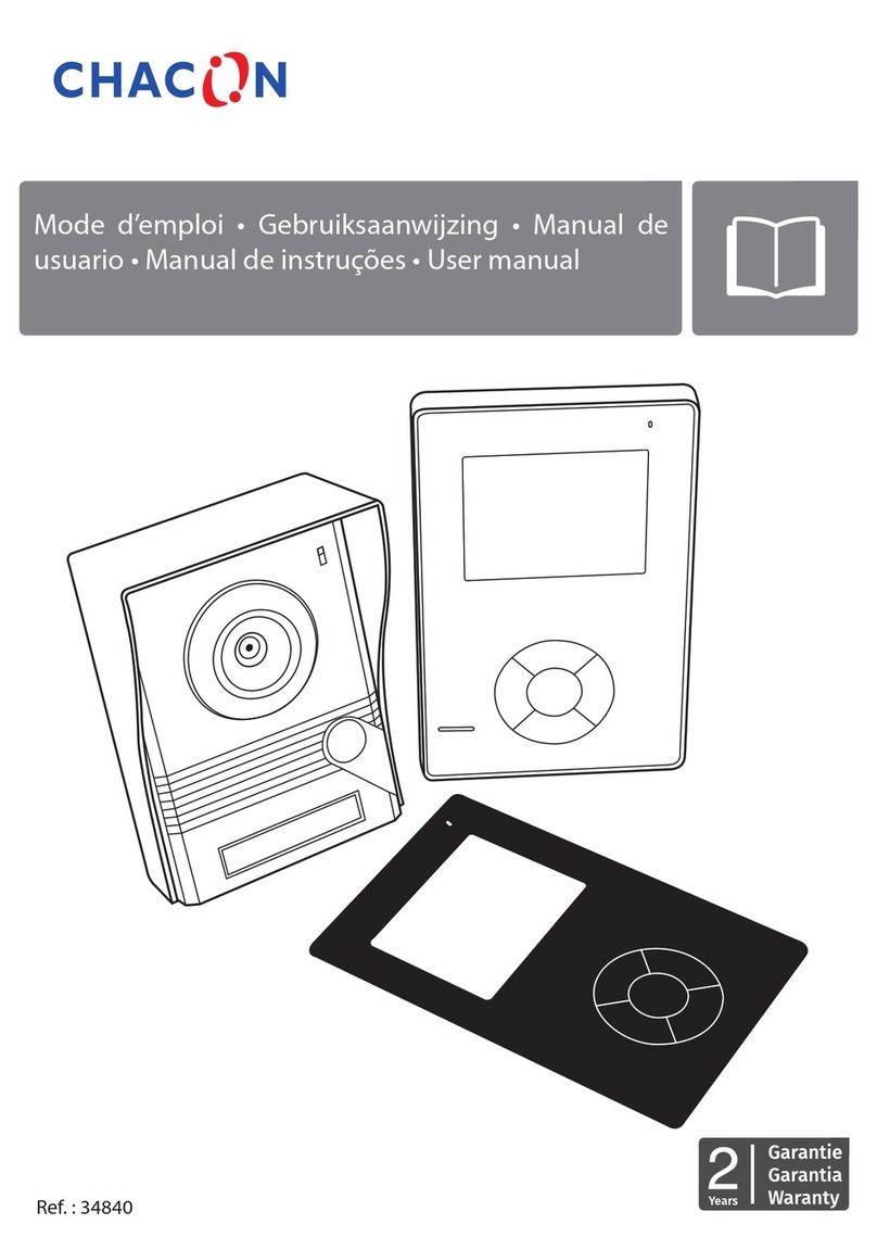 Chacon 34840 user manual