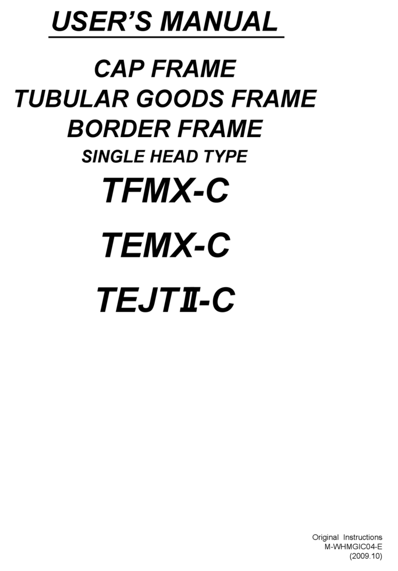 TAJIMA TFMX-C user manual