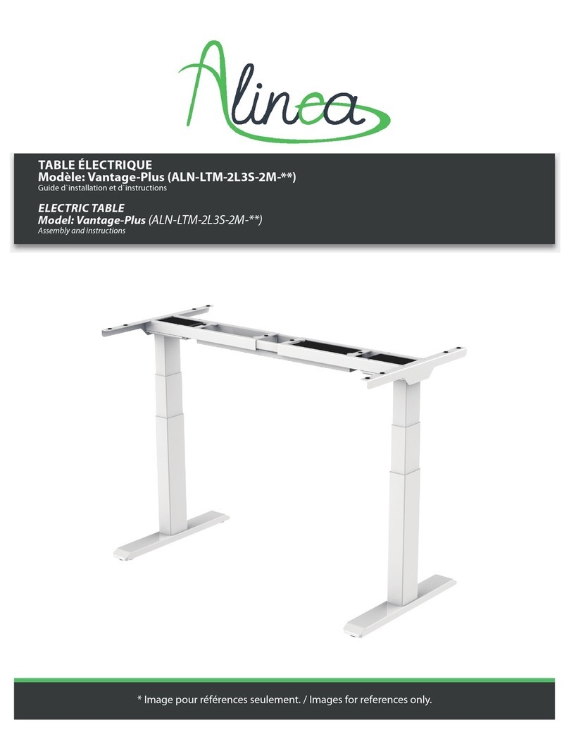 Alinea Vantage-Plus ALN-LTM-2L3S-2M Series User manual Alinea Vantage-Plus ALN-LTM-2L3S-2M Series User manual