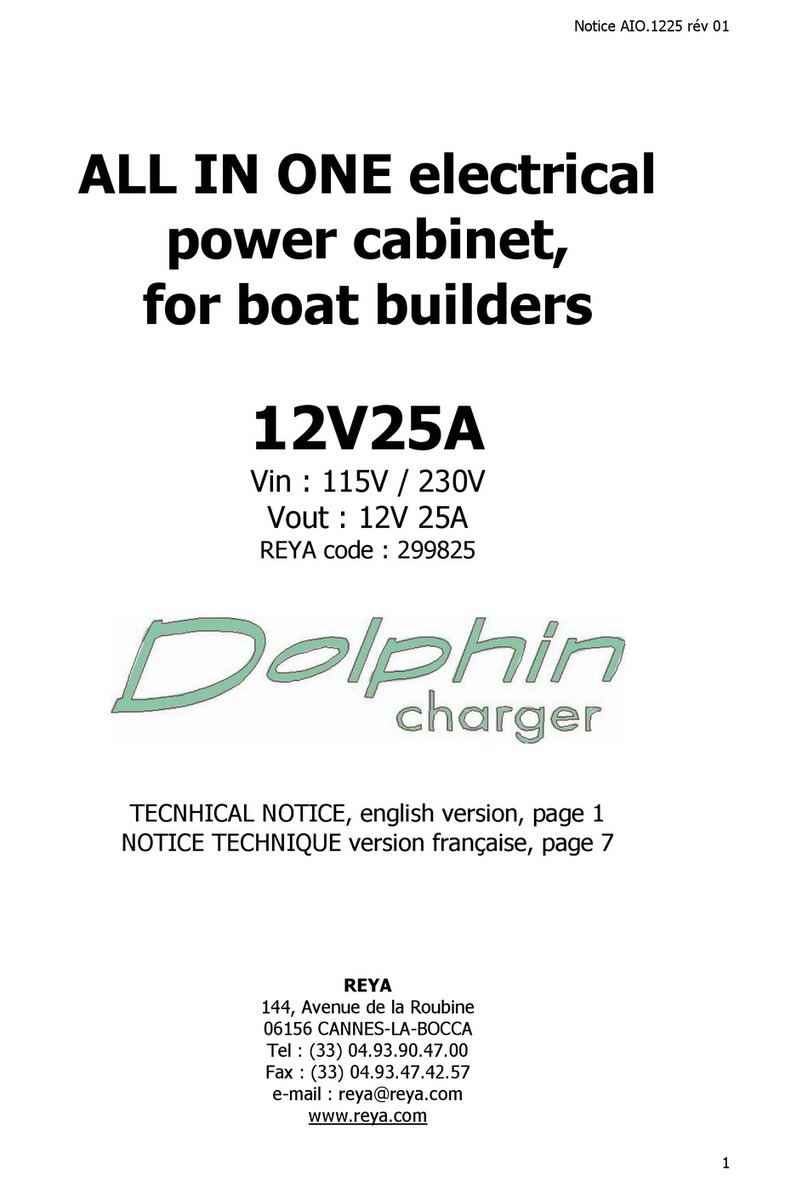 Reya Dolphin TECHNICAL NOTICE