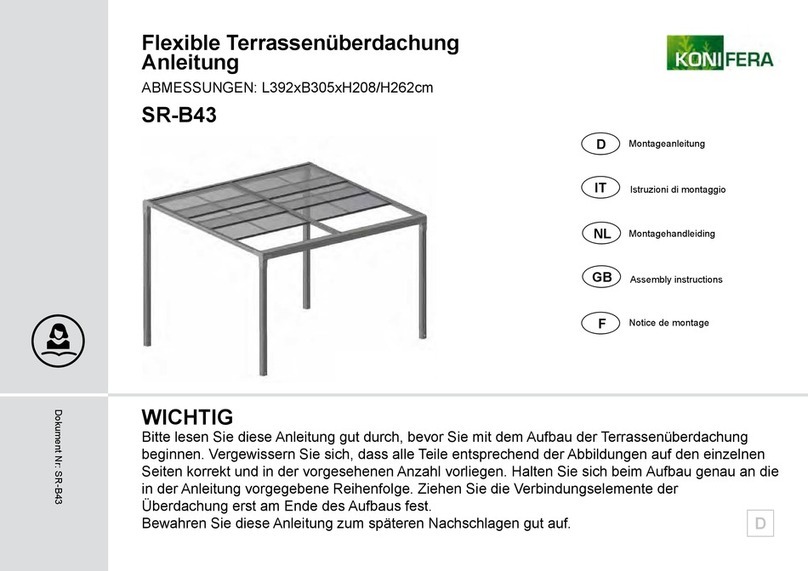 Konifera SR-B43 instruction manual
