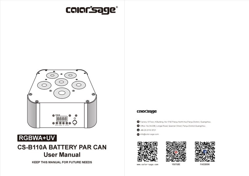 Color Sage CS-B110A User manual