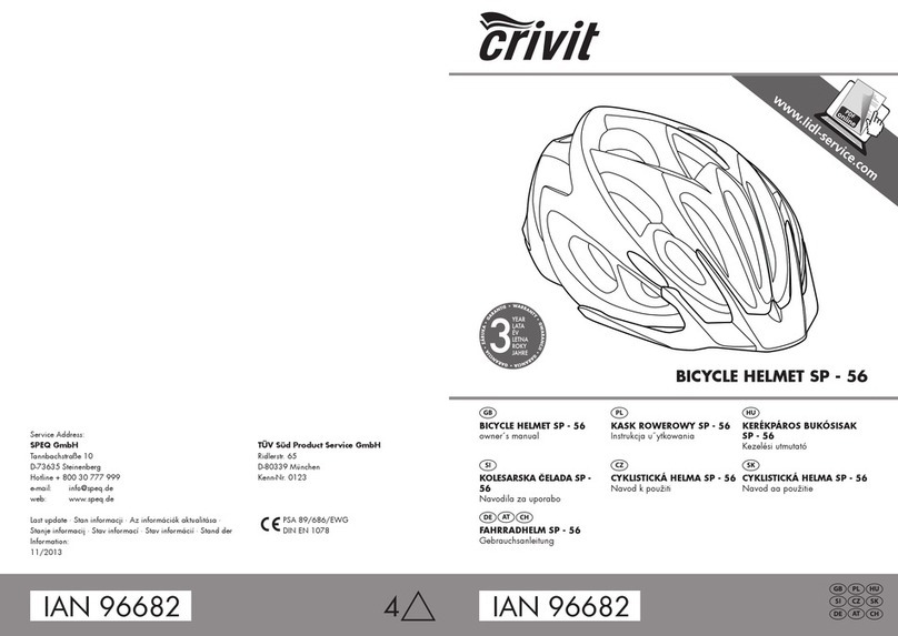 Crivit SP-56 owner's manual