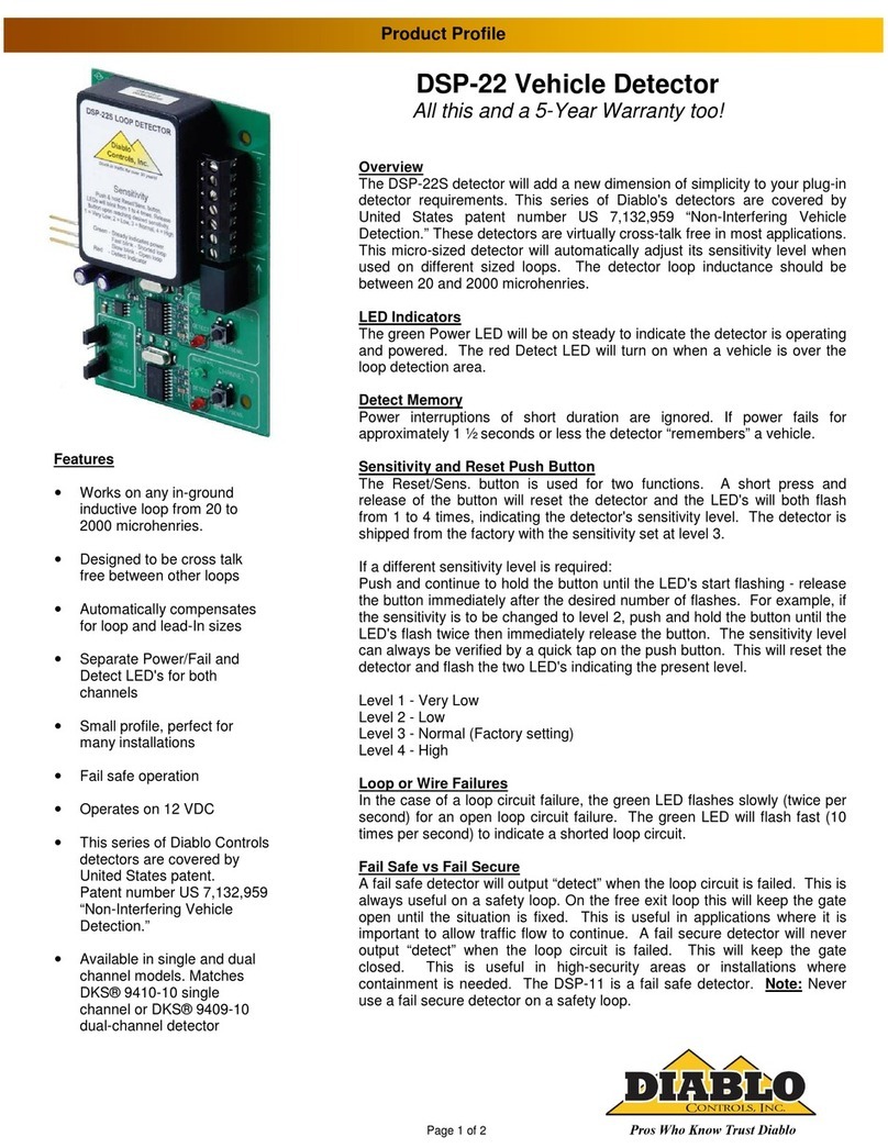 Diablo Controls DSP-22 Product profile