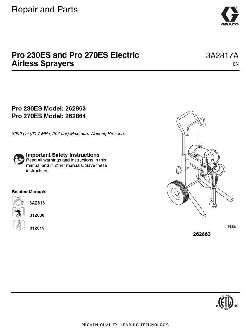 Graco Pro 230ES Use and care manual