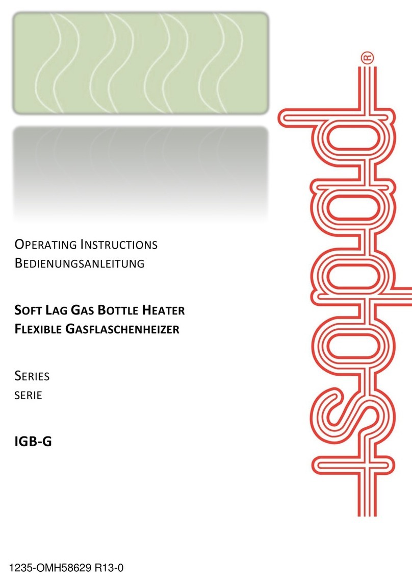THERMOCOAX isopad IGB-G Series operating instructions