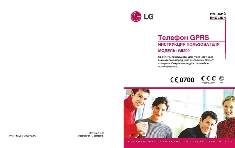LG G5200 User manual