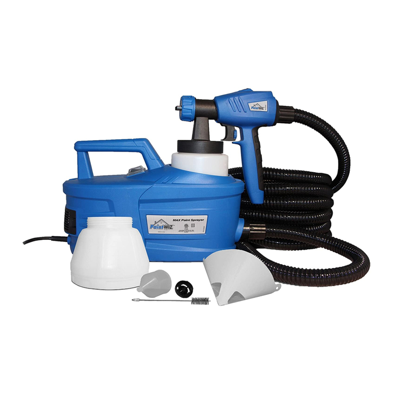 PaintWIZ PW25000 instruction manual