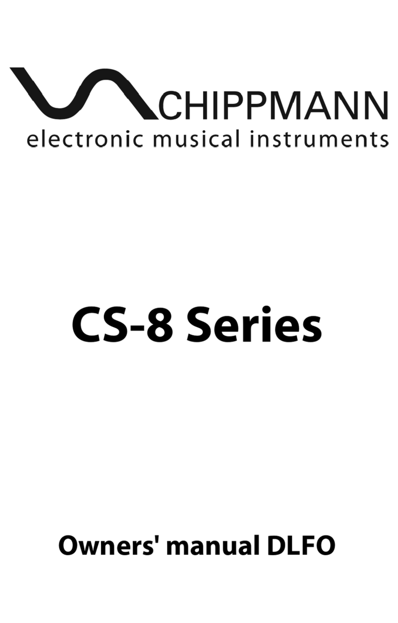 Schippmann CS-8 Series User manual