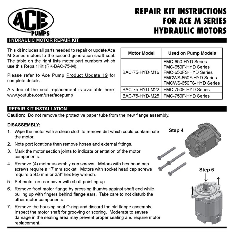 Ace M Series instructions