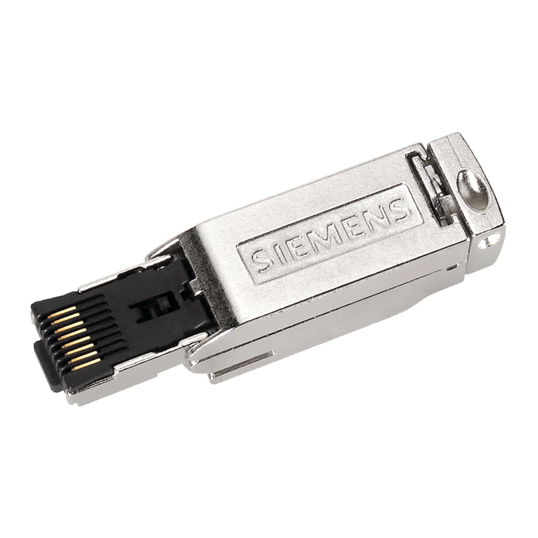 Siemens SIMATIC NET IE FC RJ45 Plug 4x2 CAT 6A Administrator guide