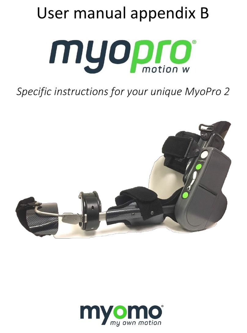 myomo MyoPro 2 Motion E user manual myomo MyoPro 2 Motion E user manual
