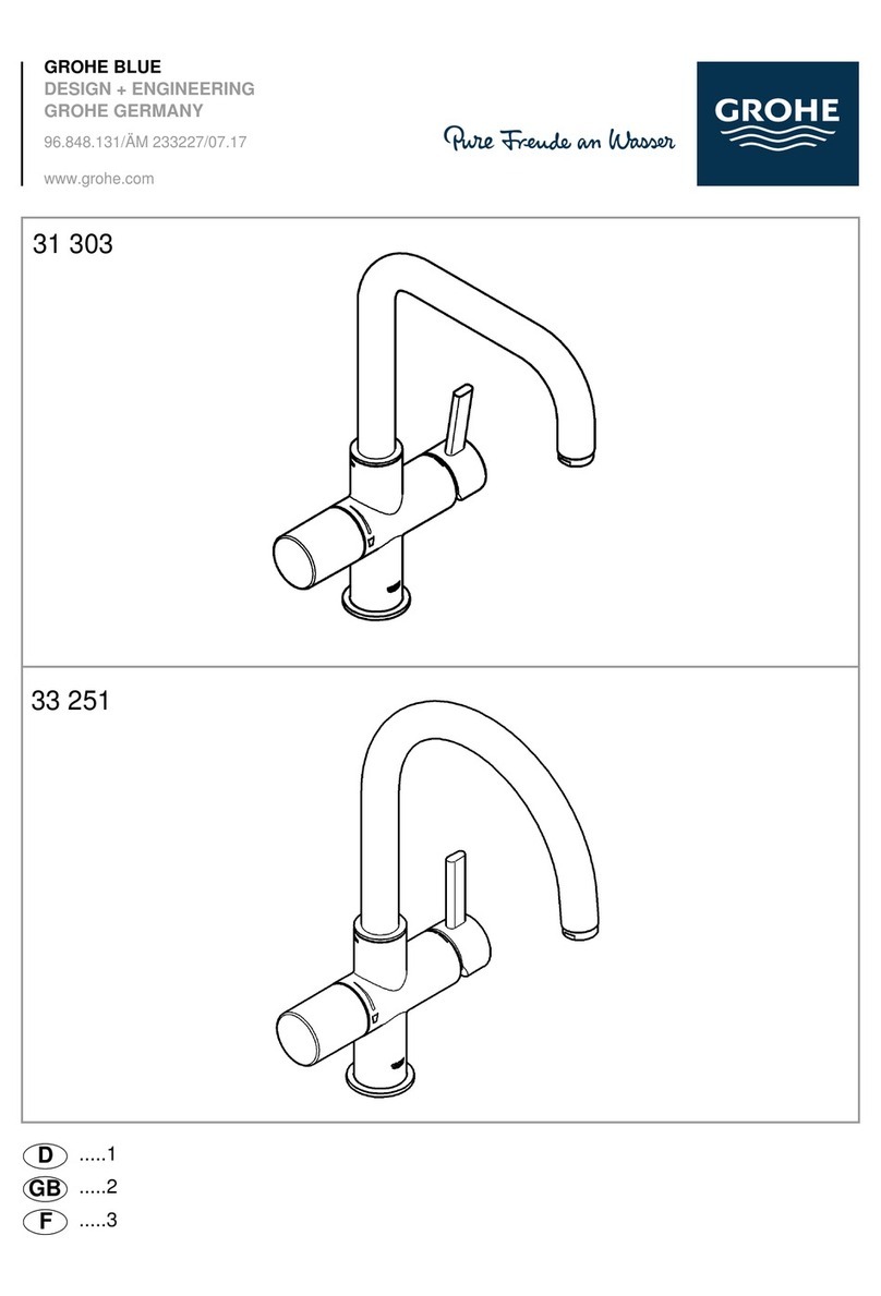 Grohe BLUE 31 303 User manual