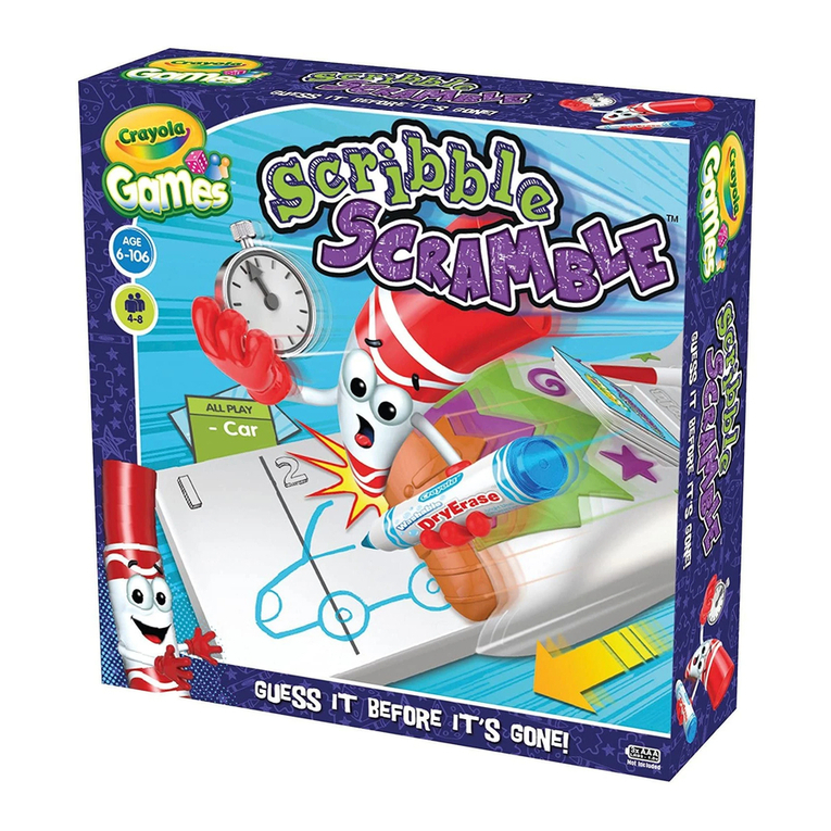 Crayola Scribble Scramble User manual