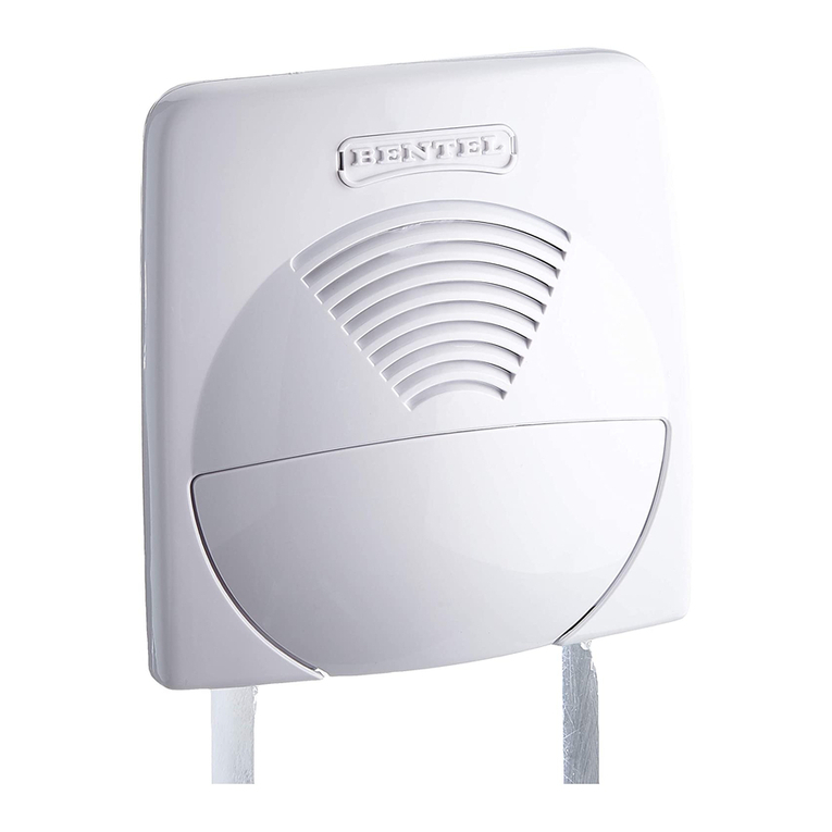 Bentel Security Wave WSB quick start guide