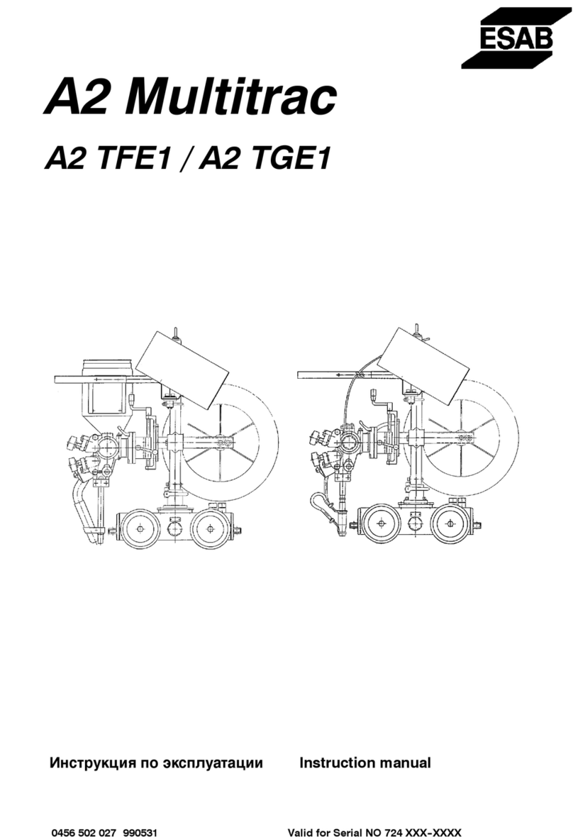 ESAB A2 TFE1 instruction manual