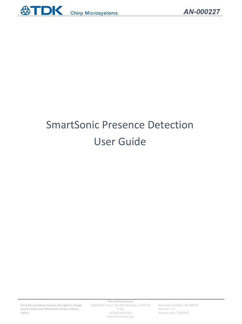 TDK SmartSonic CH201 user guide