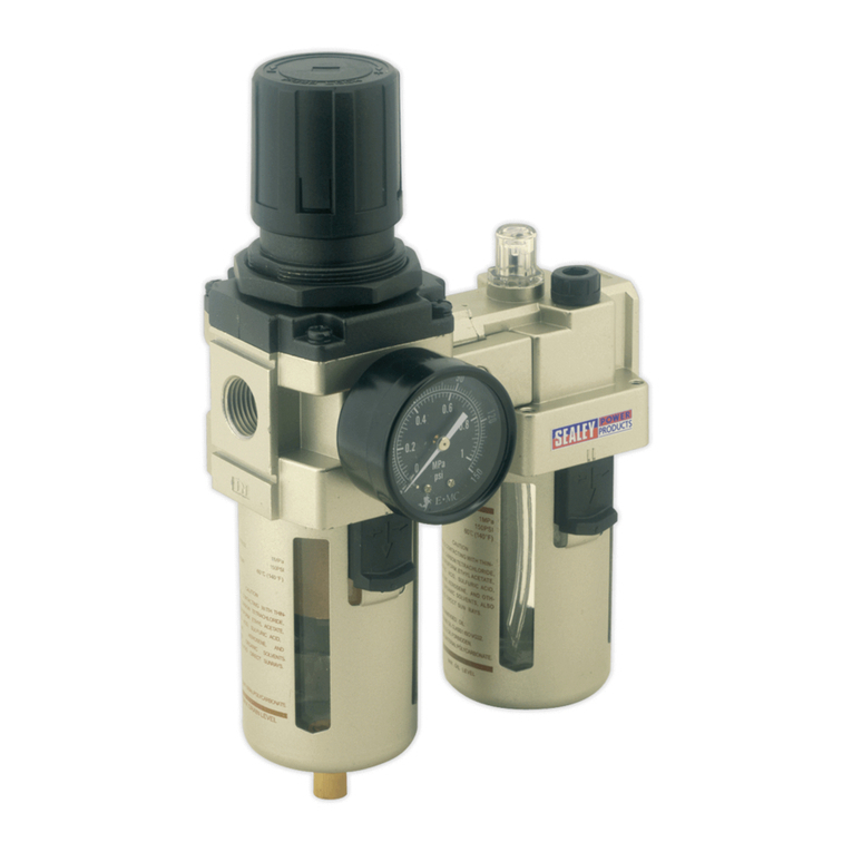 Sealey POWER PRODUCTS SA206 instructions