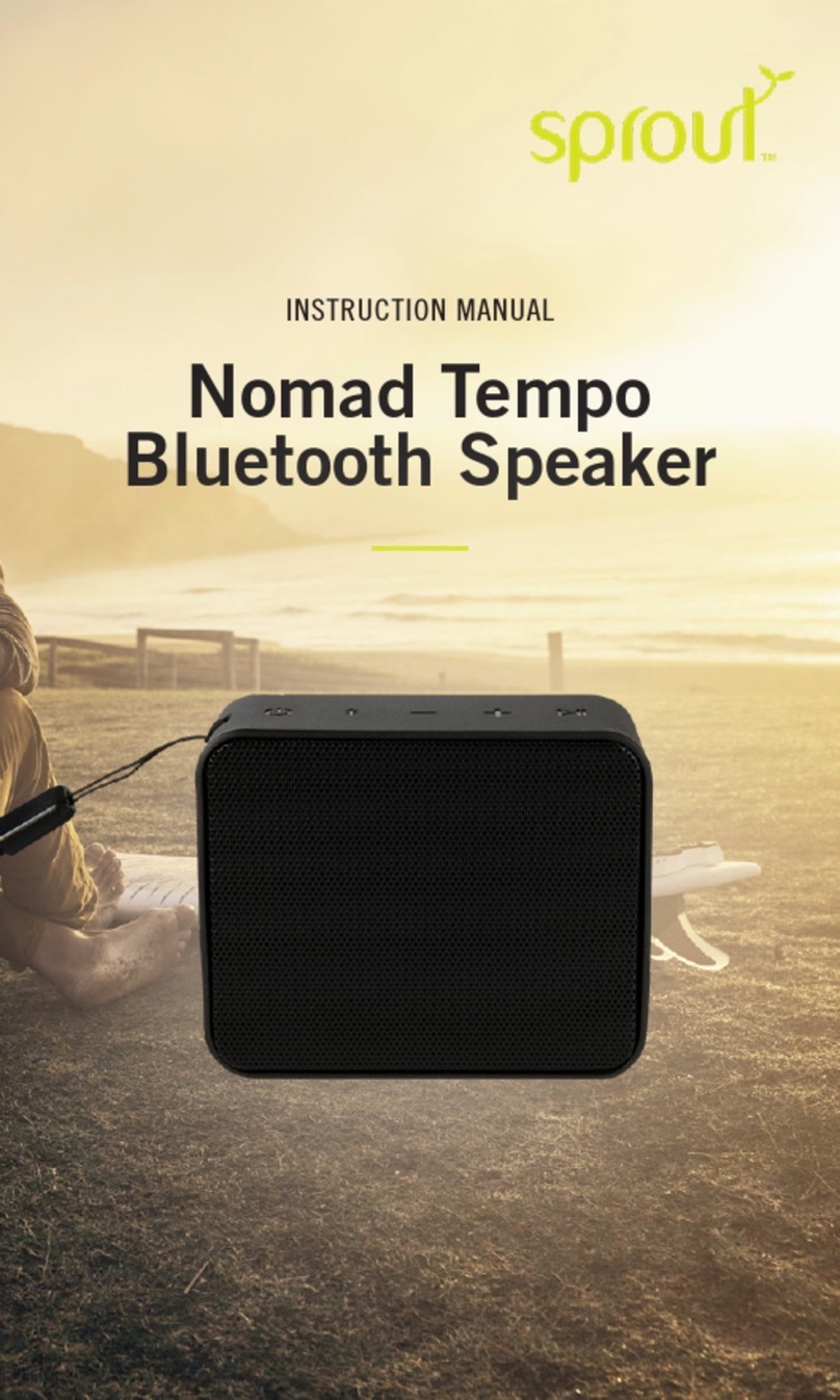 Sprout Nomad Tempo User manual