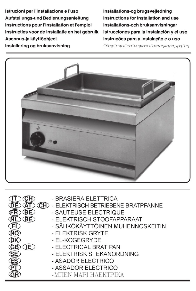 Lotus cooker BR-6ET Instructions for installation and use