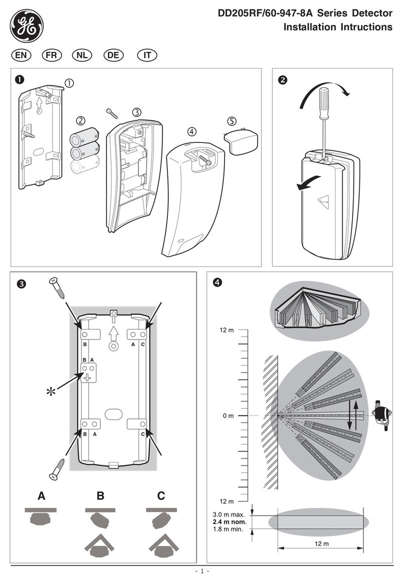 GE DD205RF/60-947-8A Series installation instructions