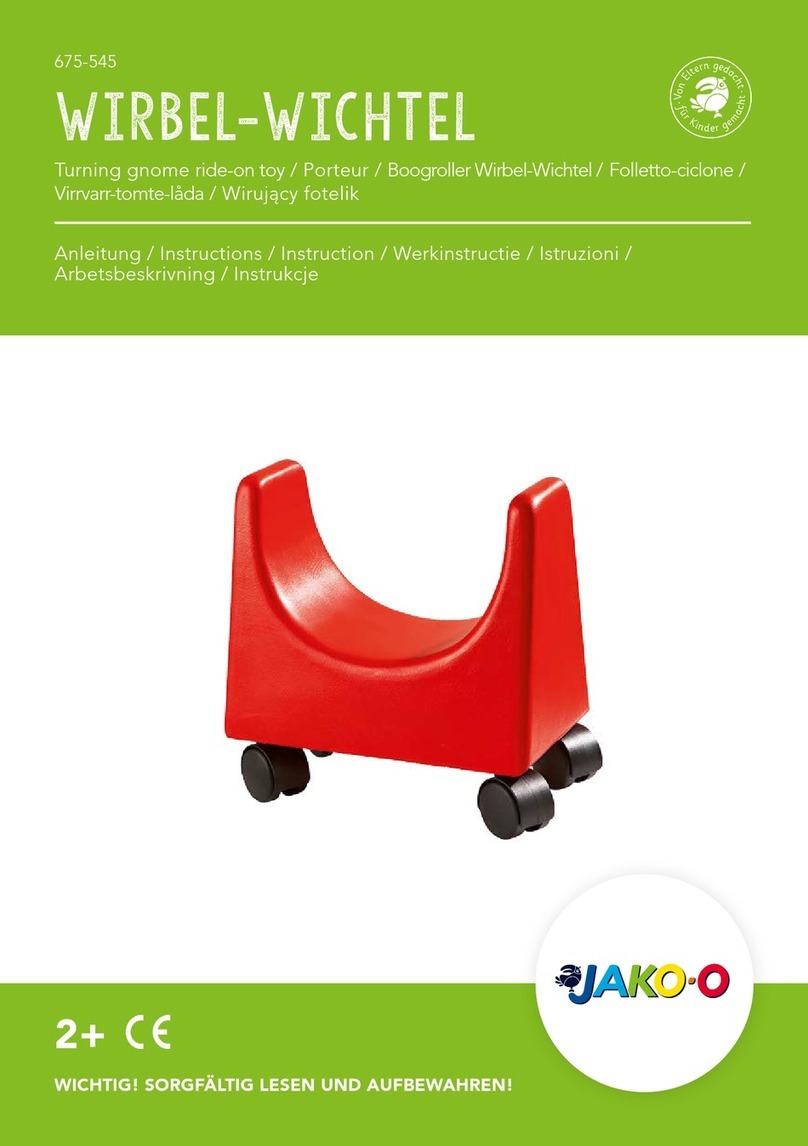 JAKO-O Wirbel-Wichtel User manual