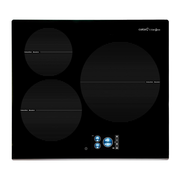 Cata & Can Roca IDB 6003 PRO BK Installation, use and maintenance instructions
