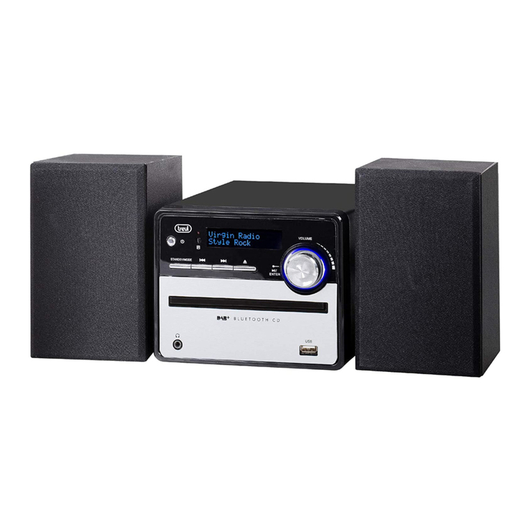 Trevi HCX 10D6 DAB user guide