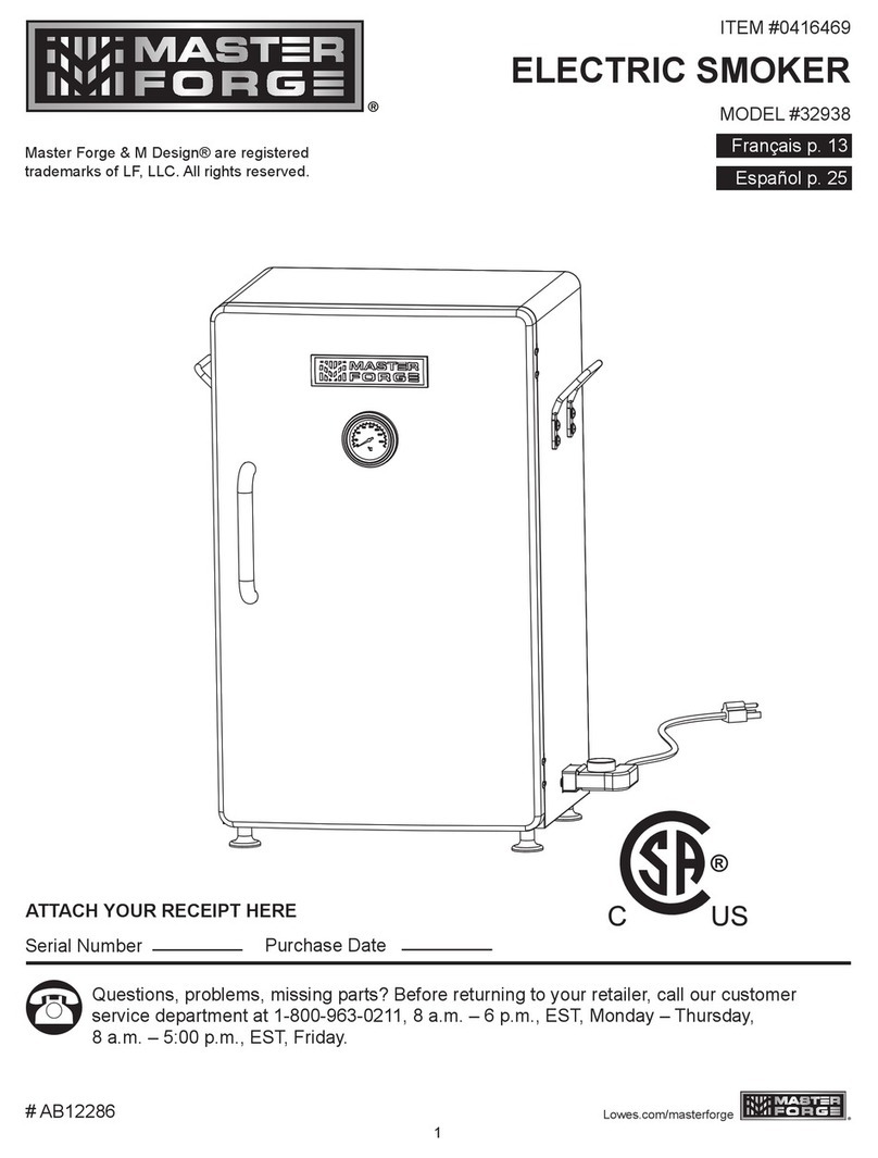 Master Forge 32938 manual