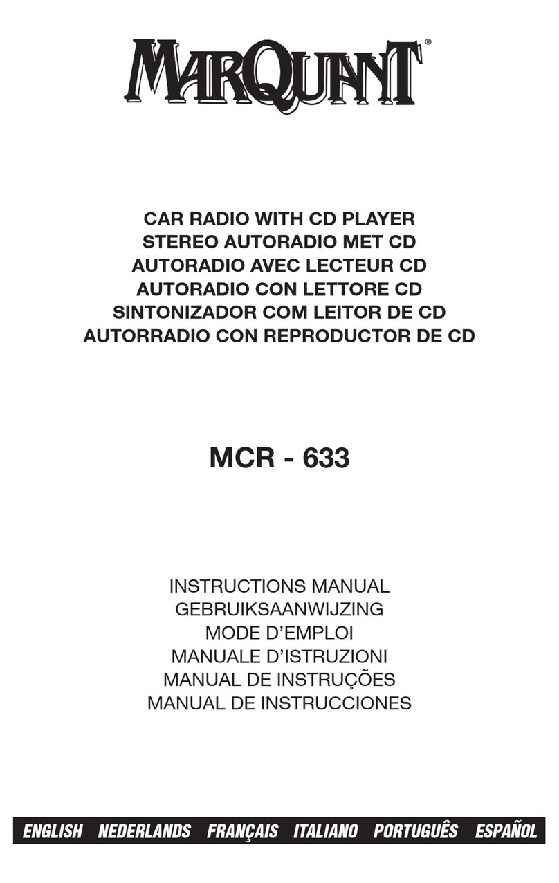 Marquant MCR-633 User manual