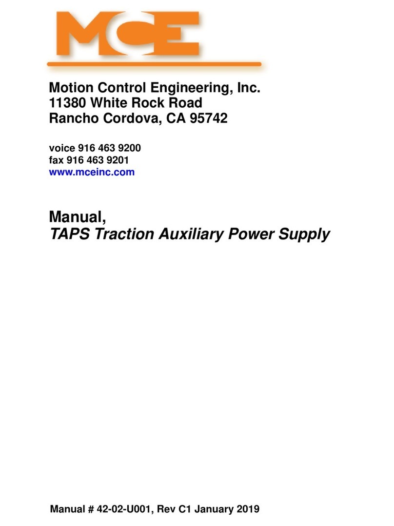 Motion Control Engineering TAPS manual