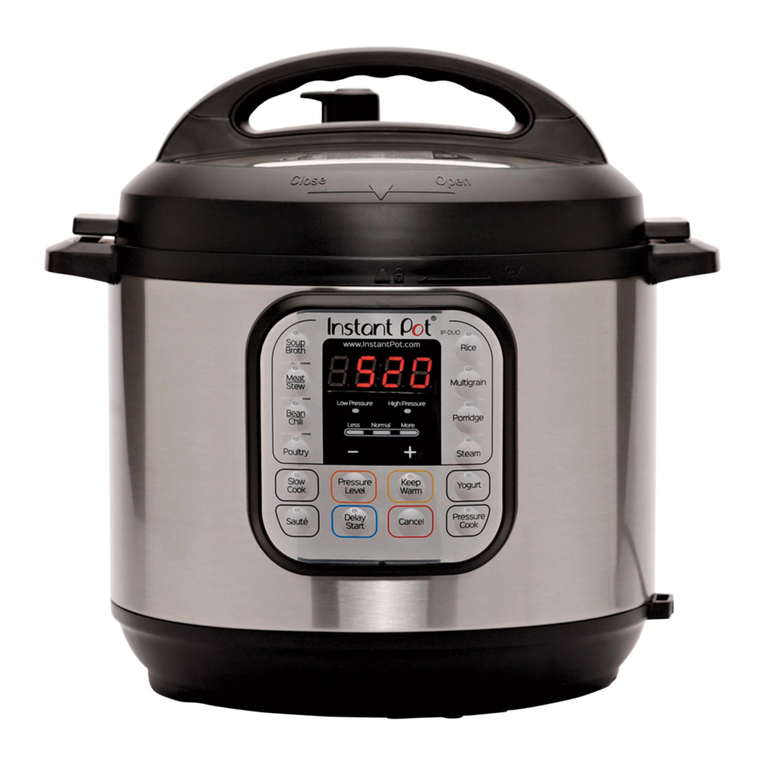 InstantPot IP-DUO60 User manual InstantPot IP-DUO60 User manual