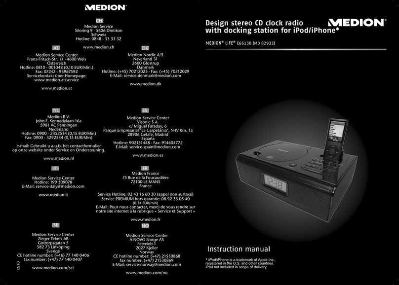 Medion LIFE E66130 instruction manual