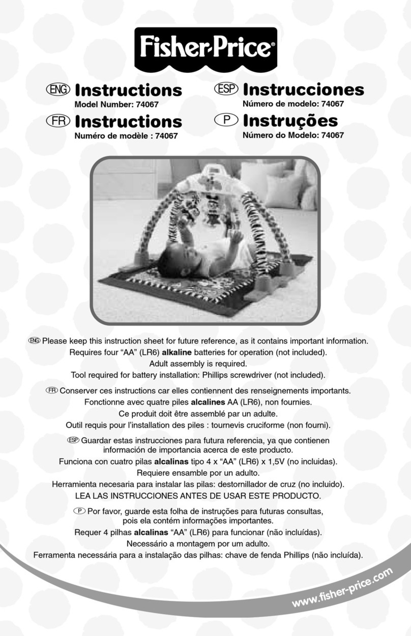 Fisher-Price 74067 User manual Fisher-Price 74067 User manual