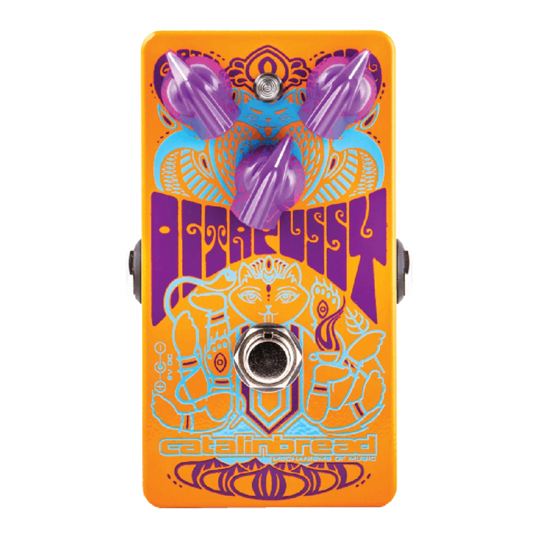 Catalinbread OCTAPUSSY manual
