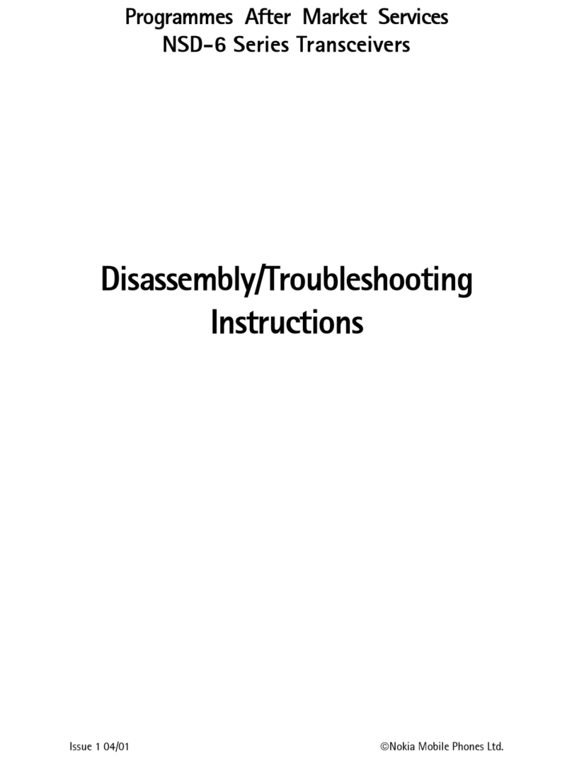 Nokia NSD-6 Installation instructions Nokia NSD-6 Installation instructions