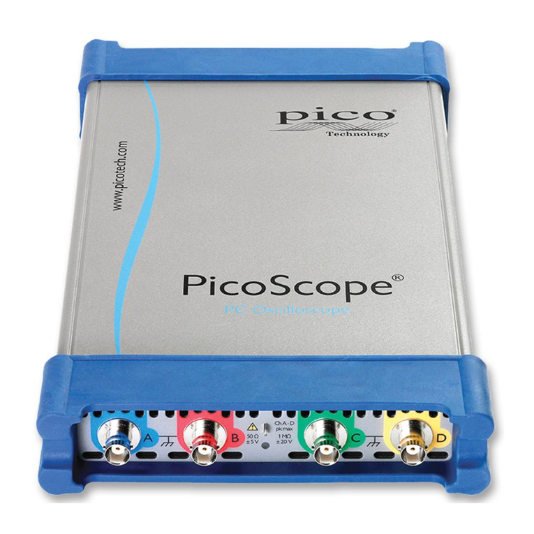 pico Technology PicoScope 6000 Series Use and care manual