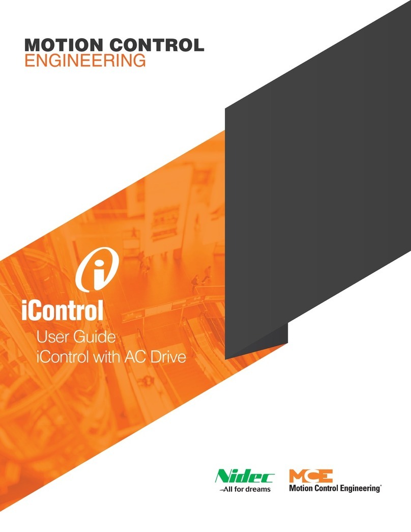 Motion Control Engineering Nidec iControl user guide