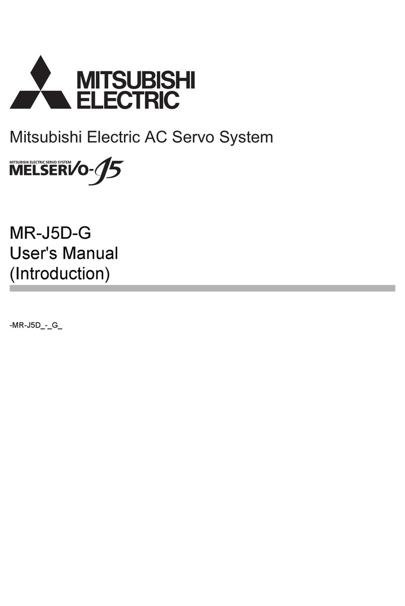 Mitsubishi Electric MR-J5D-G User manual