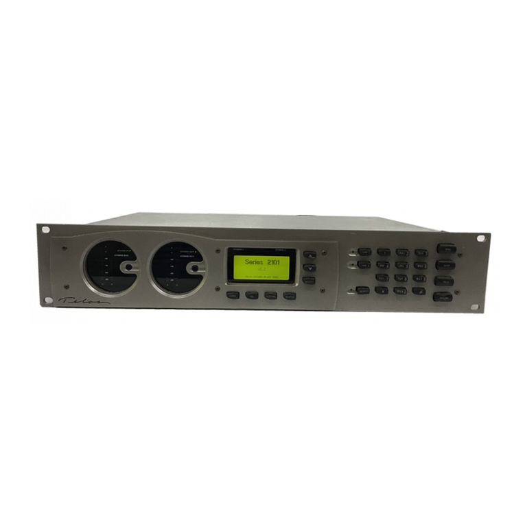Telos DESKTOP DIRECTOR 2101 User manual